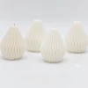 4 Medium Pear-Shaped Candle Combo