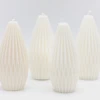4 Large Pear-Shaped Candle Combo