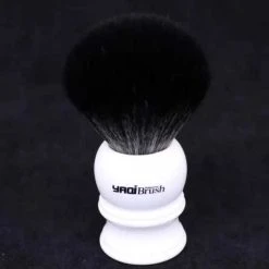Yaqi Shave Brush White Knight (30mm, Shadow Synthetic)