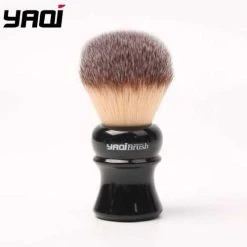 Yaqi Shave Brush Black Knight (Plisson Synthetic)