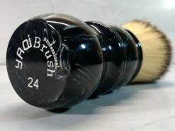 Yaqi Shave Brush Black Marble (Plisson Synthetic) -CROWN SHOP 201122132015 s l16002028129