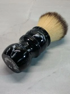 Yaqi Shave Brush Black Marble (Plisson Synthetic) -CROWN SHOP 201122132015 s l16002028229