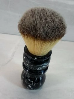 Yaqi Shave Brush Black Marble (Plisson Synthetic) -CROWN SHOP 201122132015 s l16002028429