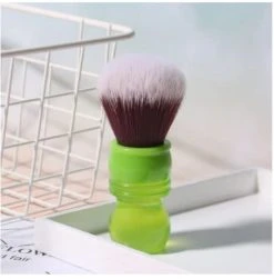 Yaqi Shave Brush Gummy Green (Mink Synthetic)