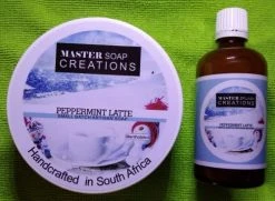 MSC - Peppermint Latte Shave Soap And Aftershave Bundle