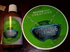 MSC - Vintage Faberge Shave Soap And Aftershave Bundle