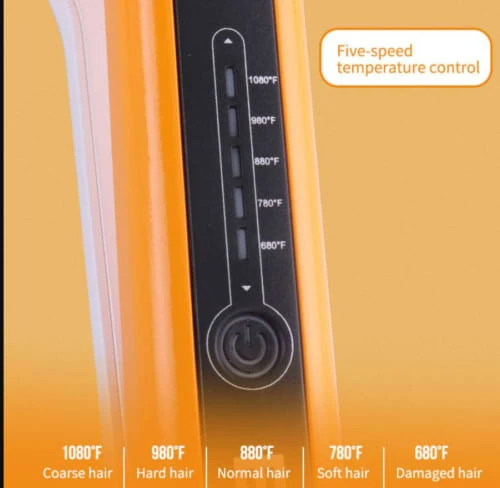 Enzo Ceramic & Titanium Wide Plate Hair Straightener 3 Enzo Ceramic & Titanium Wide Plate Hair Straightener - Image 3