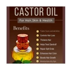 NBT Naturals - Castor Oil - Virgin - 100mls -CROWN SHOP 230531025323 Castor oil benefits e1646791076623 1