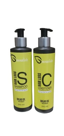 Nourish Hair Loss Prevention Shampoo And Conditioner With Keratin - 290ml