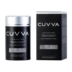 CUVVA Hair Fibers Hair Loss & Thinning Hair Concealer - 25g - Grey