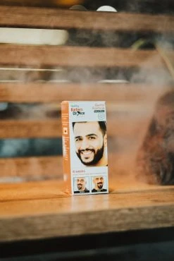 Mens Beard & Moustache Colour - Natural Black