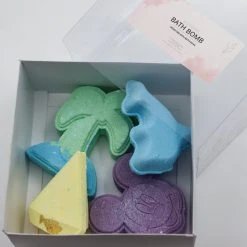 4 Assorted Shape Bath Bombs