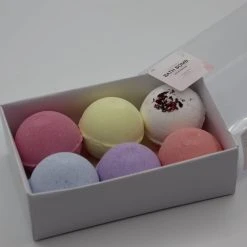 Assorted 6 Std. Sized Bath Bomb Set