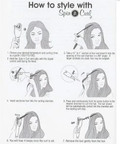 Killer Deals Automatic Spin & Curl Fast-Heat Rotating Ceramic Hair Curler 8 Killer Deals Automatic Spin & Curl Fast-Heat Rotating Ceramic Hair Curler -CROWN SHOP Killerdeals Automatic Ceramic Spin and Curl Hair Curler 9