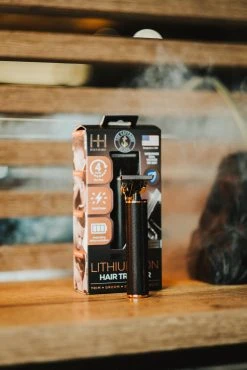 Lithium-Iron Hair Trimmer Black & Rose